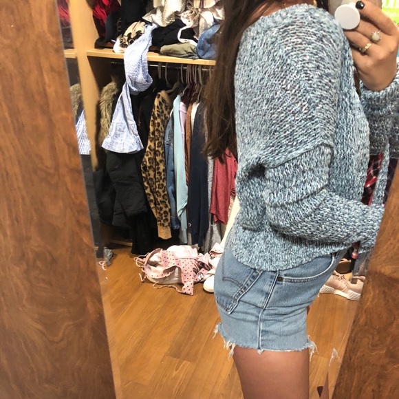 cropped sweater - Picture 2 of 5